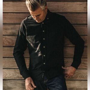 TAYLOR STITCH The Jack in Black Everyday Oxford M size 40